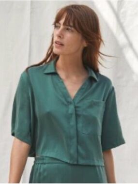 Lunya Silk Pajama Too Size S